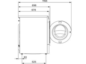MIELE WQ 1200 WPS Nova Edition W2/T2 Waschmaschine (9 kg, 1400 U/Min., A, Flusenfilter, Fremdkörperfilter) – Bild 14