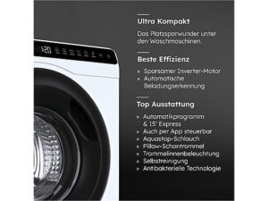 HAIER HW50-BP12307AU1 Mini-Washer Waschmaschine (5 kg, 1200 U/Min., A) – Bild 3