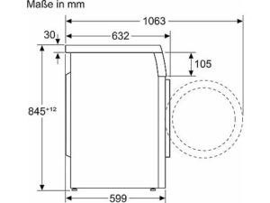 SIEMENS WU14UT22 iQ500 Waschmaschine (9 kg, 1400 U/Min., A) – Bild 7