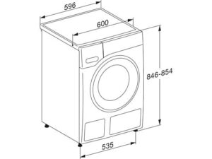 MIELE WWG880 WCS PWash&TDos&Steam W1 White Edition Waschmaschine (9 kg, 1400 U/Min., A, Flusenfilter, Fremdkörperfilter) – Bild 7