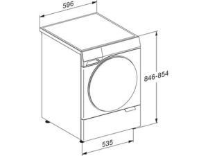 MIELE WQ 1200 WPS Nova Edition W2/T2 Waschmaschine (9 kg, 1400 U/Min., A, Flusenfilter, Fremdkörperfilter) – Bild 13