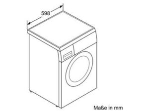 BOSCH WUU28T48 Serie 6 Waschmaschine (8 kg, 1400 U/Min., A) – Bild 5