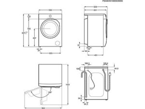 AEG LR 7 FS 75490 Series 7000 Waschmaschine (9 kg, 1351 U/Min., A) – Bild 3