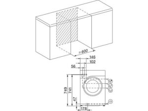 MIELE WWB 360 WCS Waschmaschine (8 kg, 1400 U/Min., A, Flusenfilter, Fremdkörperfilter) – Bild 9